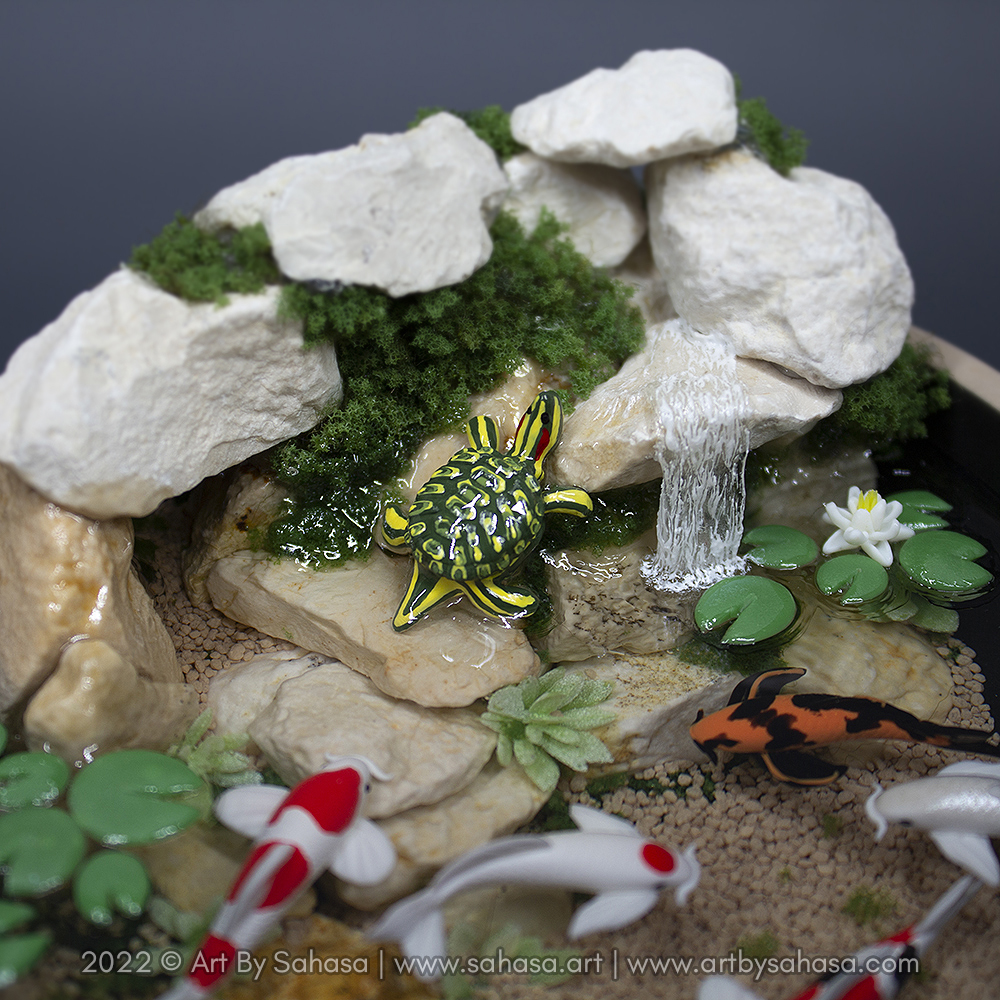 Miniature Koi & Turtle Pond
